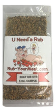 Load image into Gallery viewer, RYM Beef Rib Rub (Sample) - Free Shipping - 2 Ounce Sample