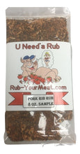 Load image into Gallery viewer, RYM- Pork Rib Rub - Sample - Freight Included- You Pay Shipping and Handling- 2 Ounces