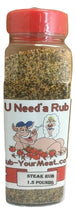 Load image into Gallery viewer, RYM Steak Rub & Seasoning- 1.5 pounds - Shaker Top - Ships Free
