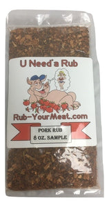 RYM Pork Rub- Sample - You only Pay Packaging, Shipping & Handling- 2 ounces