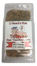 Load image into Gallery viewer, RYM Beef &amp; Hamburger Rub- Sample - You only Pay Packaging, Shipping &amp; Handling- 2 ounces

