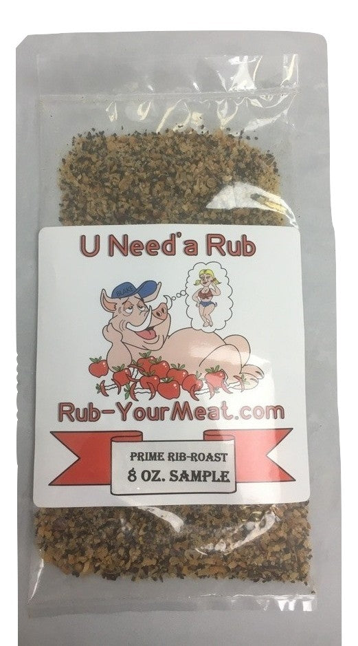 RYM Prime Rib & Roast Rub-Sample- You only Pay Packaging, shipping and Handling- 2 ounces