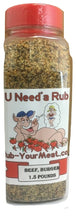 Load image into Gallery viewer, RYM Beef &amp; Hamburger Rub- 1.5 Pounds - Free Shipping - Shaker Top

