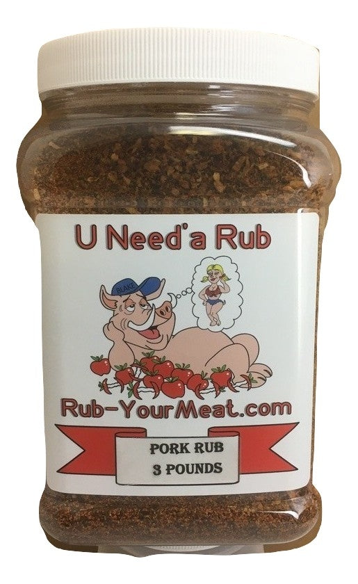 RYM Pork Rub- 3 Pounds - Free Shipping