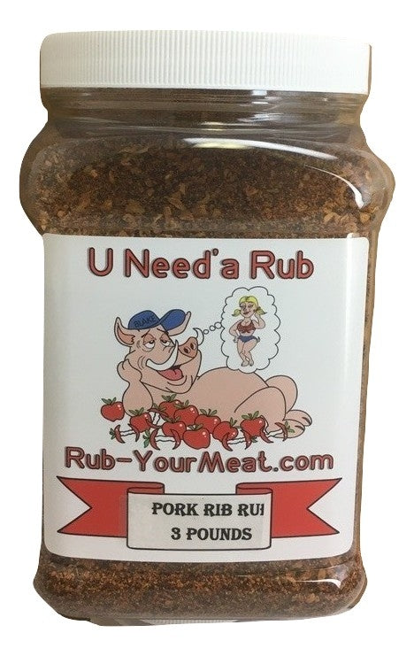 RYM- Pork Rib Rub - 3 pounds- Free Shipping