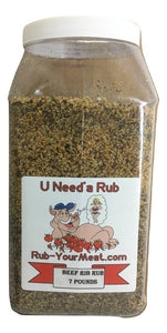 RYM Wing & Chicken Rub- 6 Pounds - Resealable w/ Handle - Shipping Included