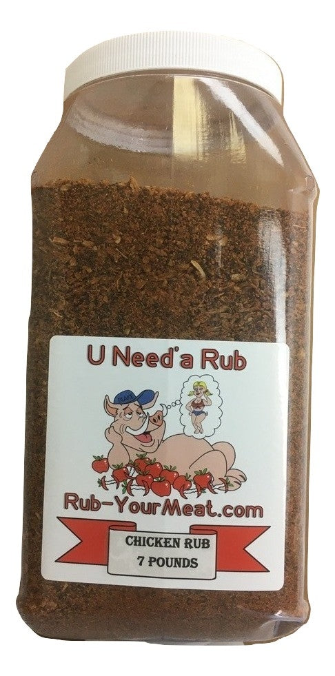 RYM Chicken & Poultry Rub- 6 Pounds - Resealable w/ Handle - Shipping Included