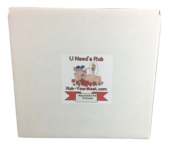 RYM Wing & Chicken Rub- 22 Pounds - Bulk Food Service Box - Shipping Included