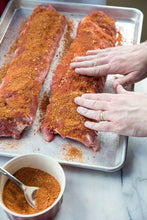 Load image into Gallery viewer, RYM- Pork Rib Rub - 6 Pounds - Resealable w/ Handle - Shipping Included

